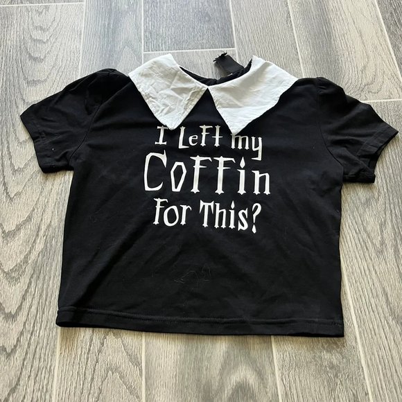 Dolls Kill Tops Dolls Kill Return To Coffin Graphic Tee Poshmark